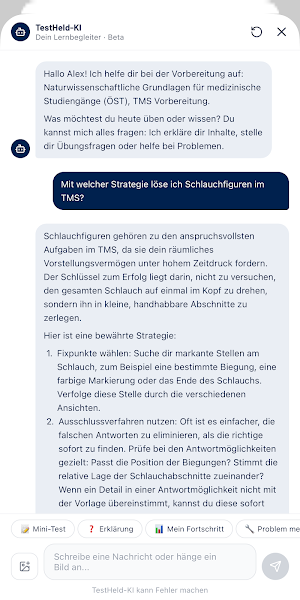 TMS Medizinertest Training Screenshot 3