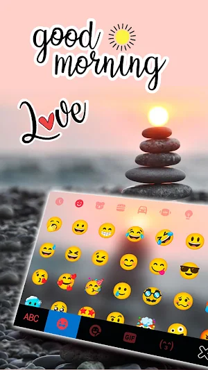 Zen Meditation Keyboard Backgr Screenshot 2