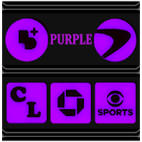 Purple and Black Icon Pack