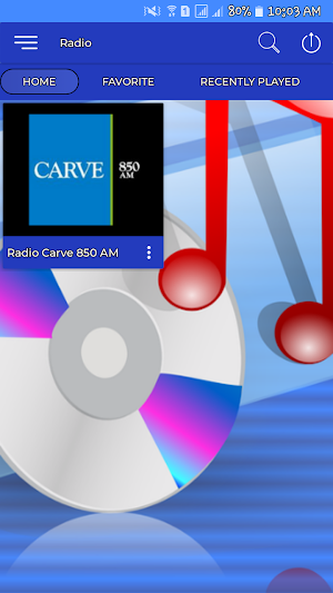Carve 850 AM Radio Carve 850 Screenshot 1