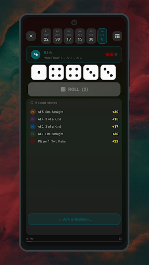 Yatzi Party Game Screenshot 1