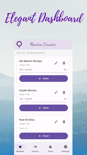 Mantra Counter Screenshot 1
