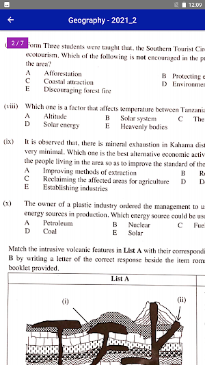 Geography Review O Level Screenshot 2