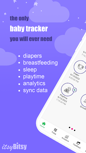 ItsyBitsy: Baby Tracker Screenshot 0