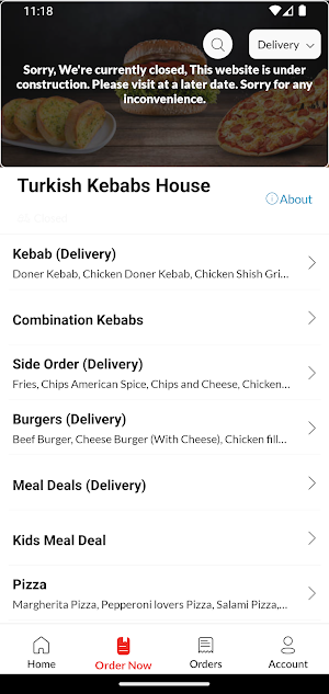 Turkish Kebabs House Screenshot 1