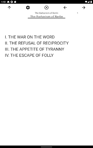 Book, The Barbarism of Berlin Screenshot 2