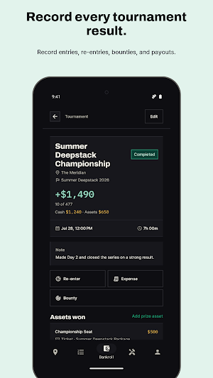 SmallBlind - Bankroll Tracker Screenshot 3