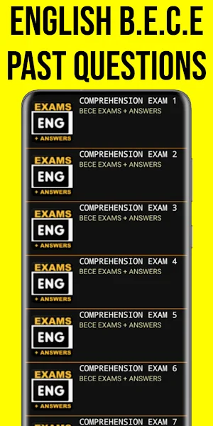 BECE English Past Questions Screenshot 2