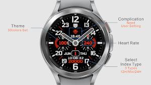IWF Modern Master watch face Screenshot 1