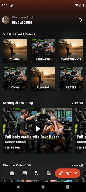 Endura Fitness Screenshot 2