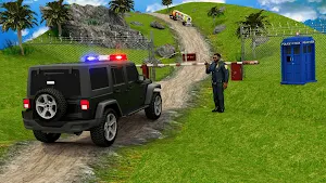 Police Jeep Driving: Cop Games Screenshot 1