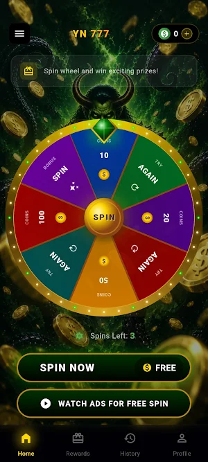 YN 777 - Lucky Wheel Game Screenshot 0