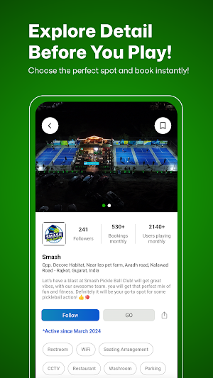 Bookforsport Screenshot 3