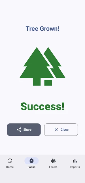 Grow Forest: Focus Timer Alarm Screenshot 3