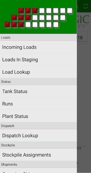 Almond Logic Huller/Sheller Management Screenshot 1