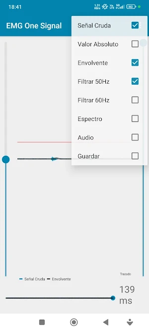 EMG One Signal Screenshot 2