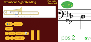 Trombone Sight Reading Screenshot 2