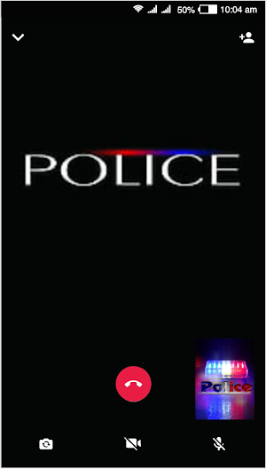 Police Fake Call | Voice Call Screenshot 3