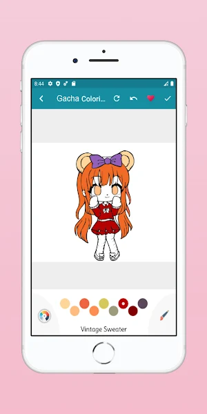 Gacha Neon GL Coloring Book Screenshot 1