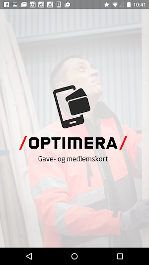 Optimera butikskort Screenshot 2