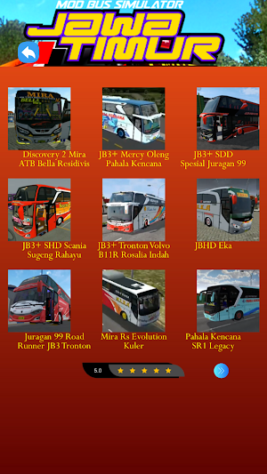 Mod Bus Simulator Jawa Timur Screenshot 1
