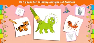 Animals Coloring Drawing: Kids Screenshot 0