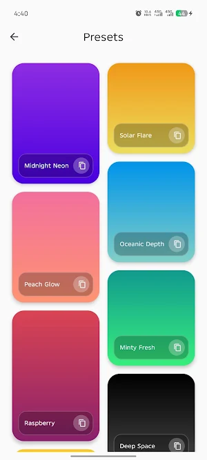 Spectrum: Gradient Studio Screenshot 2