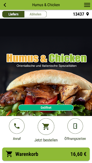 Humus & Chicken Screenshot 0
