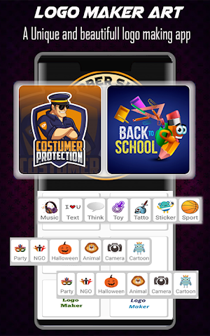 Logo Maker Free - 3D Logo Creator, Logo Design Art Screenshot 2