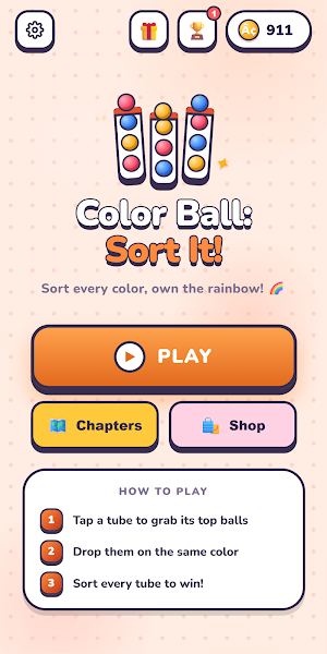 Color Ball: Sort It! Screenshot 0