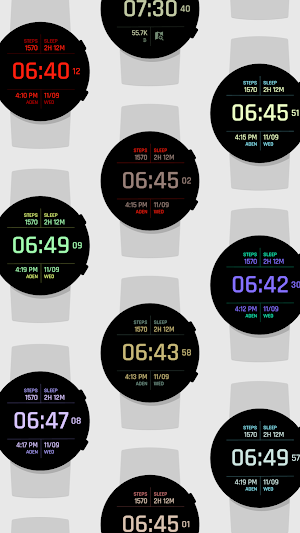 Muviz - Classic Digital Face Screenshot 3