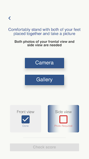 AI Posture Analysis Screenshot 1