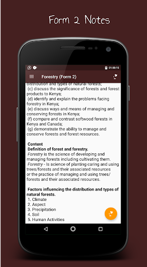 KCSE Geography Form 1-4 (Notes + Papers) Screenshot 3