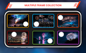 FIREWORKS PHOTO FRAME Screenshot 1