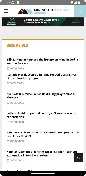 Euromining News Screenshot 3