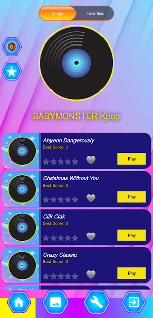 Babymonster Kpop Piano Tiles Screenshot 0