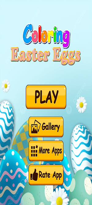 Coloring Easter Eggs Screenshot 1