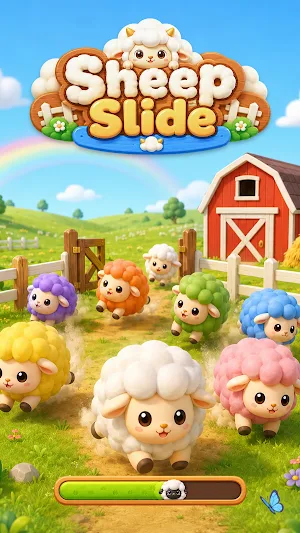 Sheep Slide: Unblock Jam Farm Screenshot 0