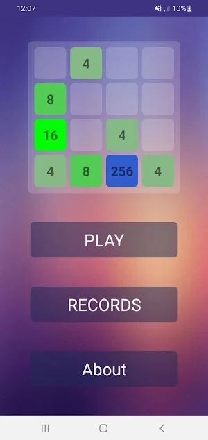 2048 Game Screenshot 0