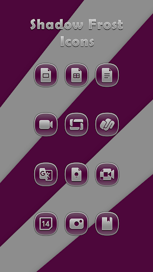 Shadow Frost Pink Icons Screenshot 1