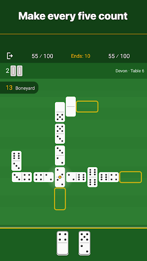 Dominoes: All Fives & Block Screenshot 0