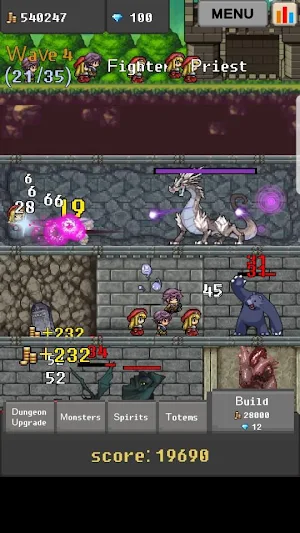 Dungeon Management Screenshot 1