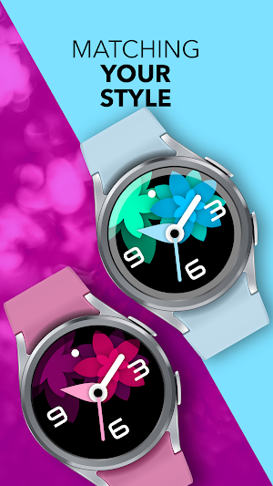 Midnight Flower: Watch Face Screenshot 1