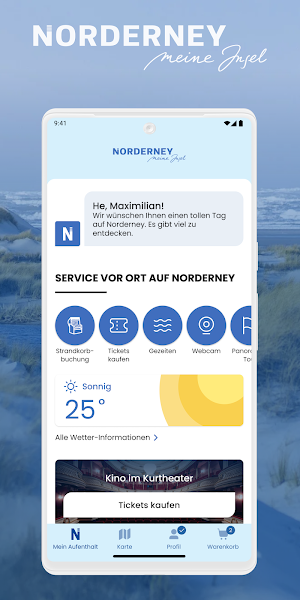 Norderney mein Inselassistent Screenshot 0