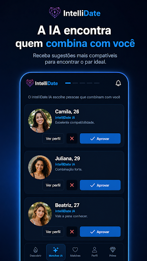 IntelliDate - App de Namoro Screenshot 1