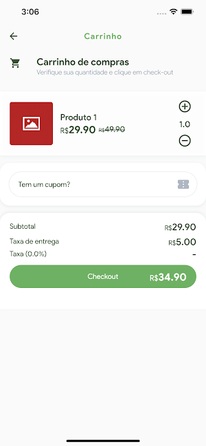 Demo - App Único Estabelecimento Screenshot 2