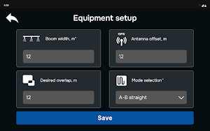 Tractor GPS navigator Screenshot 0
