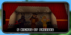 FNAF Mod for Minecraft Screenshot 2