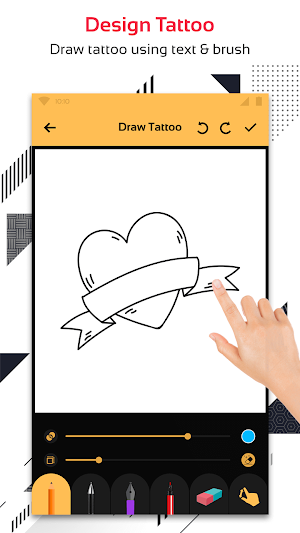 Tattoo Designer - Design & Add Tattoo to Photos Screenshot 1