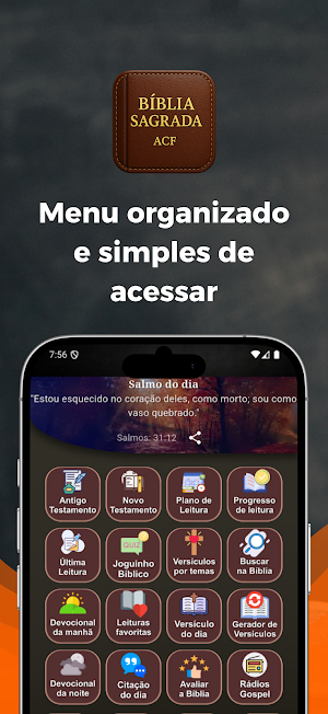 Bíblia Sagrada com audio ACF Screenshot 1